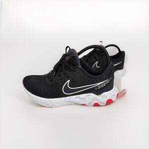 Nike Running Shoes Sneakers Women 8.5 Renew Ride 2 Black  CU3508-002 Athletic